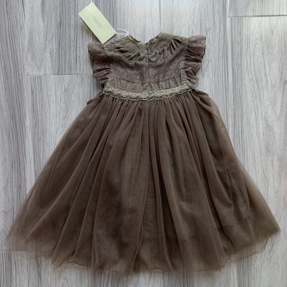 NWT Trish Scully Chocolate Alessandra Dress - Picture 6 of 10